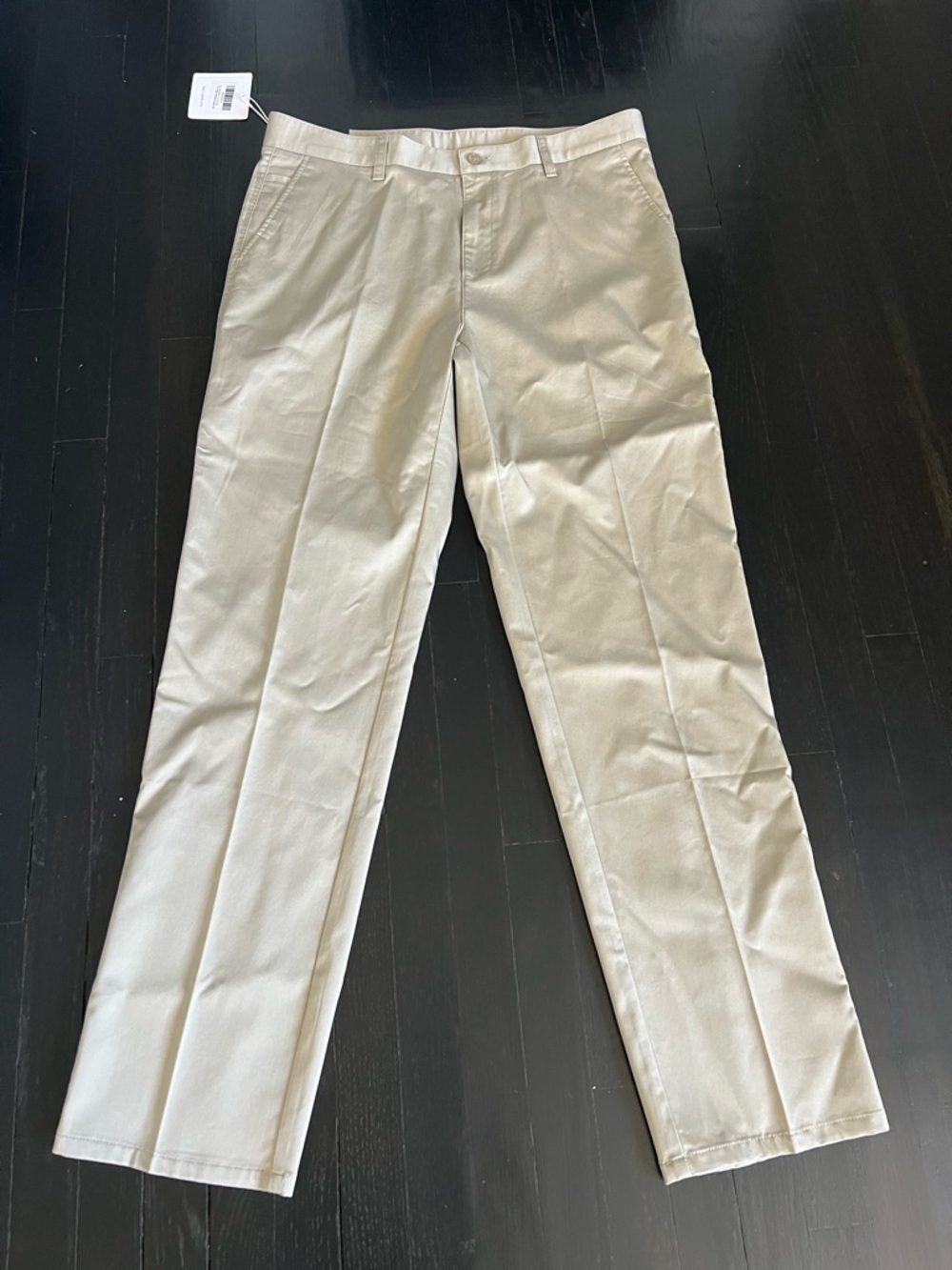 FREVE Men's Khaki Chino Pants - Classic Fit - Picture 2 of 9